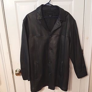 Men’s All Leather Jacket Large